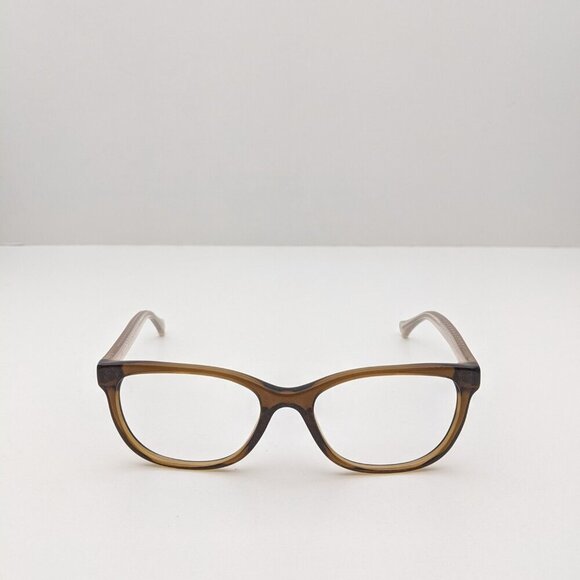 🕶️Coach HC6072 5328 (Brown Glitter) Eyeglasses 52/17/135 /ALH144🕶️ - Picture 3 of 9
